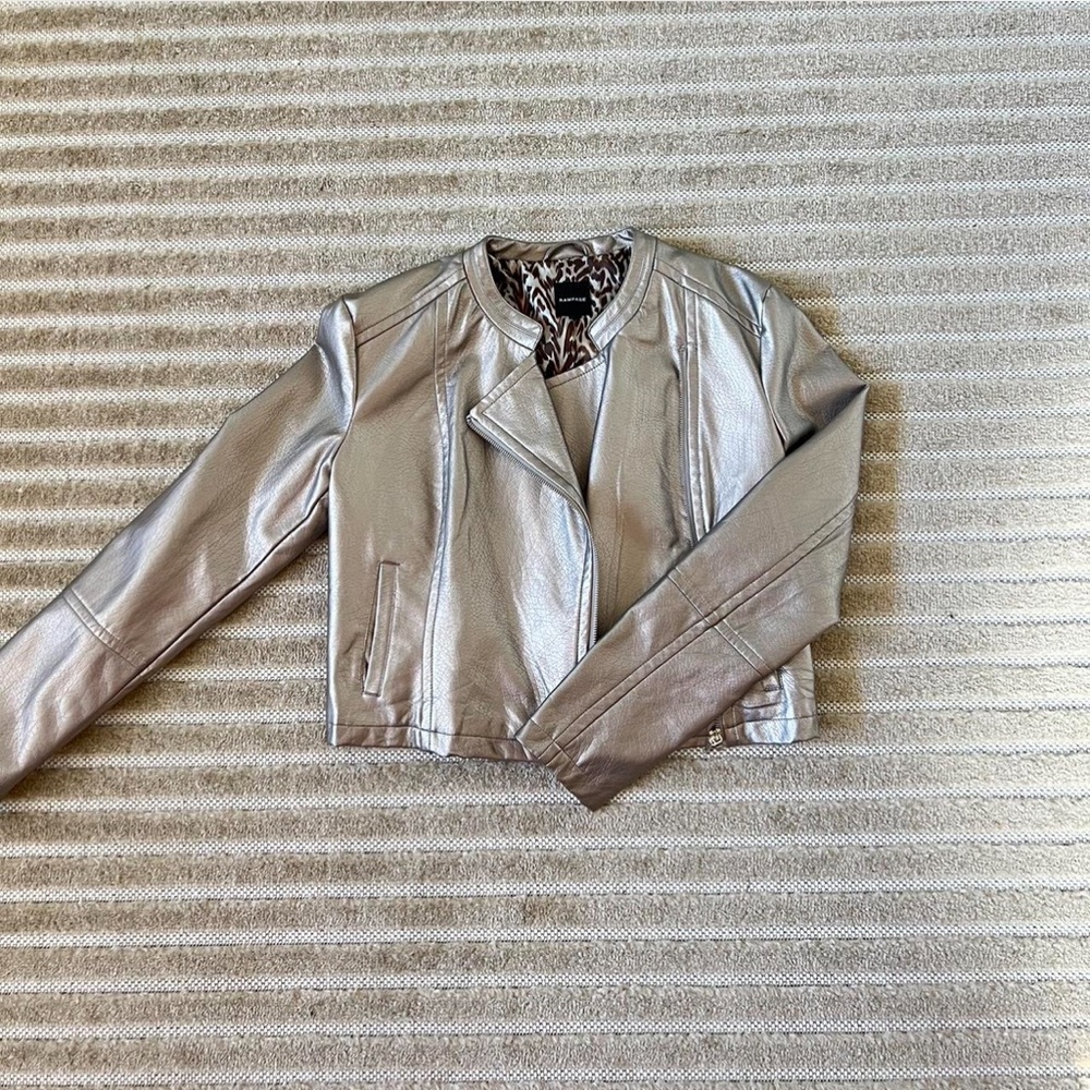 Rampage Metallic Silver Women's Jacket